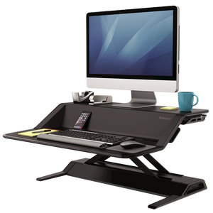 Fellowes Lotus Sit-Stand Workstation - Black