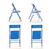 Cosco Safety 1st Pinch-Free 4-Pack Kids Chair - Blue