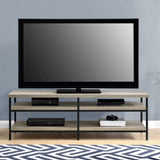 Dorel Elmwood TV Stand, Up to 60" TV's - Grey Oak