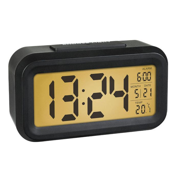 Digital alarm clock with thermometer LUMIO