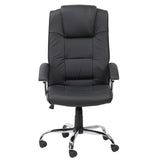 Alphason Home Office Chair Houston - Black Leather