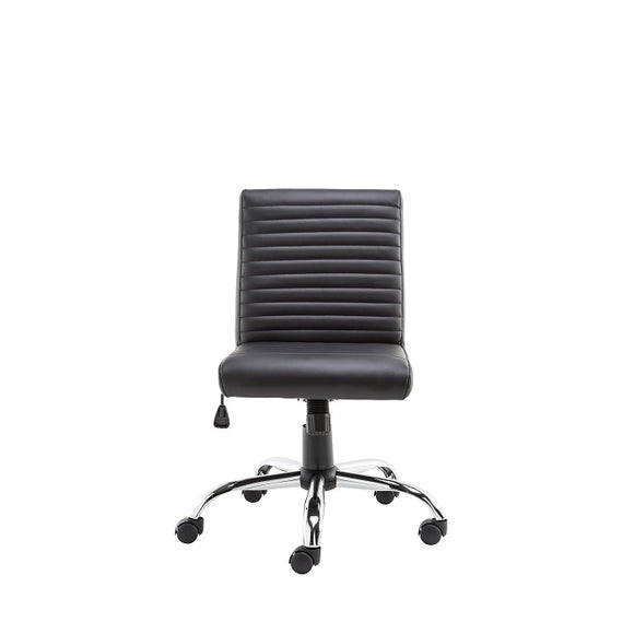 Alphason Lane Chair - Black Faux Leather