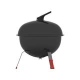 Tramontina Portable Grill, Carbon Steel with lid, 32cm - Charcoal