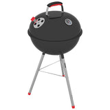 Tramontina Portable Grill, Carbon Steel with lid, 47cm - Charcoal