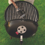Tramontina Portable Grill, Carbon Steel with lid, 47cm - Charcoal