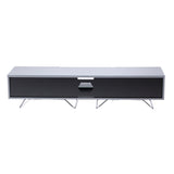 Alphason Chromium Cab TV Stand, 1600 Wide, Up to 72" TV's - Grey