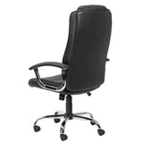 Alphason Home Office Chair Houston - Black Leather