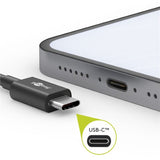 Goobay USB-C charging and sync cable - suitable for devices with a USB-C.port - White