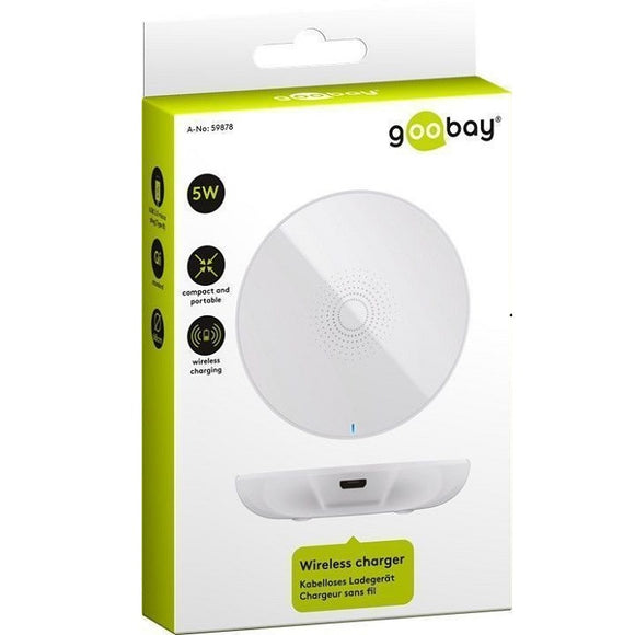 Goobay Wireless Charger 5W White
