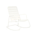 Novogratz Roberta Poolside Gossip Collection Rocking Chair - White