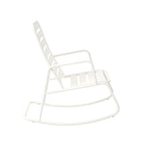 Novogratz Roberta Poolside Gossip Collection Rocking Chair - White