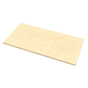 Fellowes Worktop Only Maple 1600Mm X 800Mm