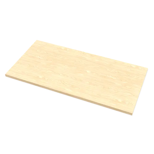 Fellowes Worktop Only Maple 1600Mm X 800Mm