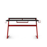 Alphason Aries Gaming Desk - Black & Red