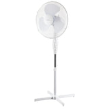 Stand fan 40 cm white