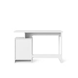 Alphason Bridport Home Office Desk - White Gloss