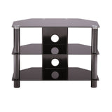 Alphason Essentials TV Stand, 800 Wide, Up to 36" TV's - Black