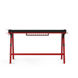 Fuego Gaming Desk - Black and Red