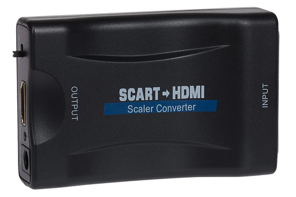 Maplin SCART to HDMI adapter - Black