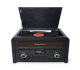 Muse Micro System CD w/ Turntable 20W - Black wood