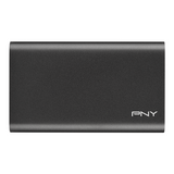 PNY Elite USB 3.1 Gen 1 Portable SSD, read up to 430 MB/s and write up to 400MB/s, 240GB