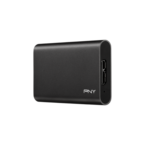 PNY Elite USB 3.1 Gen 1 Portable SSD, read up to 430 MB/s and write up to 400MB/s, 960GB