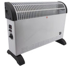 SHX Convector Standing Heater, with a turbo fan, 3 heating setting: 750/1250/2000W