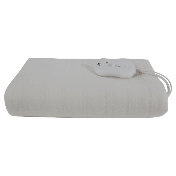 SHX Double Electric under blanket -  w/ strap to connect to bed, 3 temp, 122x107cm, 70W, Washable