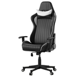 Alphason Senna Faux leather Gaming Chair -  Black & White