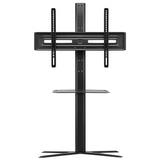 One For All Up Universal Cantilever TV Stand with shelf, Height adjustable, 32" to 70" TV'S - Black