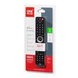 One For All Evolve up to 2 Devices (TV & SAT/CBL) with Smart button