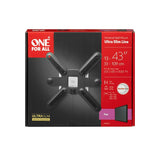 One For All Wall Mount Ultra Slim, Flat, Screens 13" To 43", Max Load 40kg