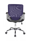Alphason Atlanta Mesh Chair - Black & Purple