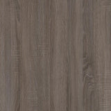 Dorel Owen Round Side Table - Grey Oak