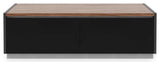 Alphason Horizon Reversible TV Stand, 1200 Wide, Up to 55" TV's - Walnut and Light Oak