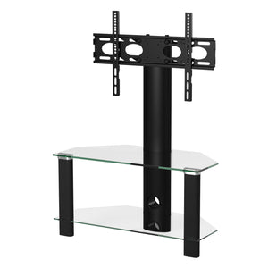 Alphason Century Cantilever Corner TV Stand, 800 Wide, Up to 55" TV's - Black
