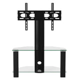 Alphason Century Cantilever Corner TV Stand, 800 Wide, Up to 55" TV's - Black