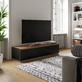 Alphason Horizon Reversible TV Stand, 1600 Wide, Up to 70" TV's - Walnut and Light Oak