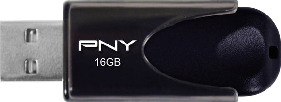 PNY USB 2.0 Sliding design - Black read up to 25 Mb/s, write up to 8 Mb/s, 16GB